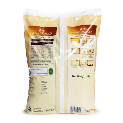 aashirvaad whole wheat atta – 5kg