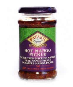 pataks hot mango pickle – 283g